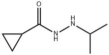 Cyclopropanecarboxylic acid, 2-isopropylhydrazide (7CI) Structure