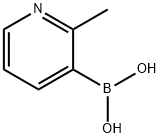2-METHYLPYRIDINE-3-BORONIC ACID Structure