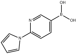 6-(PYRROL-1-YL)-3-PYRIDINYL BORONIC ACID Structure