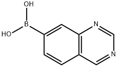 QUINAZOLIN-7-YLBORONIC ACID 구조식 이미지