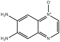 6,7-Quinoxalinediamine,  1-oxide 구조식 이미지