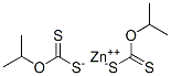 propan-2-yloxymethanedithioate: zinc(+2) cation Structure