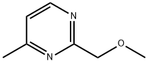 Pyrimidine, 2-(methoxymethyl)-4-methyl- (9CI) Structure