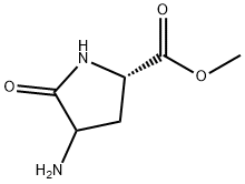 4-aMino-5-oxo-Proline Methyl ester Structure