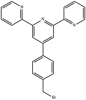 4'-[4-(BROMOMETHYL)PHENYL]-2,2':6',2''-TERPYRIDINE Structure