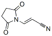 Succinimide, N-(2-cyanovinyl)- (7CI) Structure