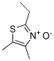 Thiazole,  2-ethyl-4,5-dimethyl-,  3-oxide 구조식 이미지