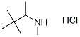 N,3,3-Trimethyl-2-butanamine hydrochloride Structure