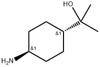 2-(trans-4-Aminocyclohexyl)propan-2-ol 구조식 이미지