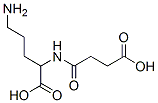 5-amino-2-(3-carboxypropanoylamino)pentanoic acid 구조식 이미지