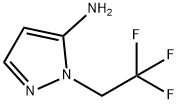 1-(2,2,2-TRIFLUOROETHYL)-1H-PYRAZOL-5-AMINE 구조식 이미지