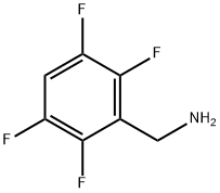 2,3,5,6-Tetrafluorobenzenemethanamine Structure