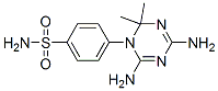 4-(4,6-Diamino-2,2-dimethyl-1,3,5-triazin-1(2H)-yl)benzenesulfonamide 구조식 이미지