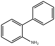 2-아미노바이페닐(2-AMINOBIPHENYL) 구조식 이미지