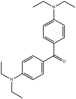 4,4'-бис(диэтиламино)бензофенон структурированное изображение