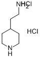 4-(2-AMINOETHYL)PIPERIDINE 2HCL 구조식 이미지