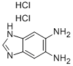 5,6-Diaminobenzimidazole Dihydrochloride 구조식 이미지