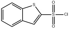 1-BENZOTHIOPHENE-2-SULFONYL CHLORIDE Structure