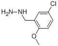 (5-chloro-2-methoxybenzyl)hydrazine Structure