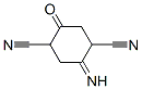 1,4-Cyclohexanedicarbonitrile,  2-imino-5-oxo- Structure