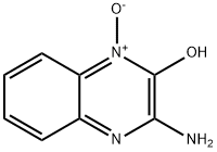 2-Quinoxalinol,3-amino-,1-oxide(7CI) Structure