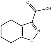 1,2-Benzisoxazole-3-carboxylicacid,4,5,6,7-tetrahydro-(7CI,9CI) 구조식 이미지