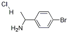 1-(4-브로모페닐)에탄민염산염 구조식 이미지