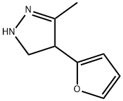 2-Pyrazoline,  4-(2-furyl)-3-methyl-  (7CI) 구조식 이미지