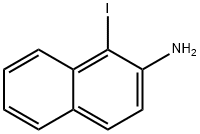 2-AMINO-1-IODONAPHTHALENE Structure