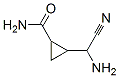 시클로프로판카르복사미드,2-(아미노시아노메틸)-(9CI) 구조식 이미지