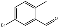 5-BROMO-2-METHYLBENZALDEHYDE 구조식 이미지