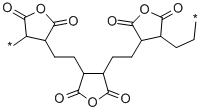 POLY(ETHYLENE-ALT-MALEIC ANHYDRIDE) Structure