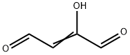 2-Butenedial, 2-hydroxy- Structure