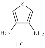 3,4-DIAMINOTHIOPHENE DIHYDROCHLORIDE 구조식 이미지