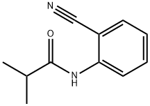 PropanaMide, N-(2-cyanophenyl)-2-Methyl- Structure