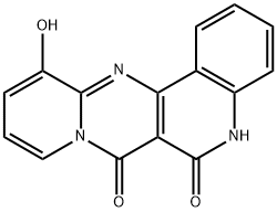 11-hydroxy-5H-5,7a,12-triaza-benzo[a]anthracene-6,7-dione 구조식 이미지