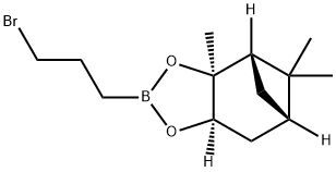 3-BROMOPROPANEBORONIC ACID (1S,2S,3R,5S)-(+)-2,3-PINANEDIOL ESTER Structure
