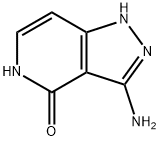 4H-Pyrazolo[4,3-c]pyridin-4-one,  3-amino-1,5-dihydro- Structure