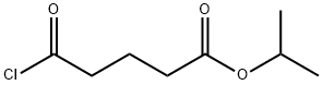 Isopropyl 4-(chloroforMyl)butanoate Structure
