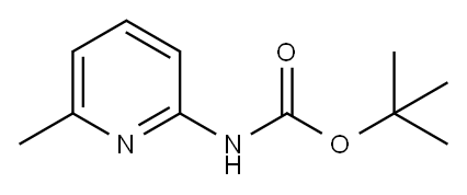 2-(BOC-AMINO)-6-PICOLINE Structure