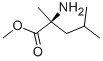 L-alpha-Methylleucine methyl ester Structure