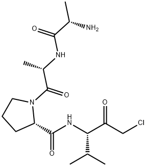 ALA-ALA-PRO-VAL-CMK Structure