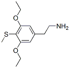 3,5-Diethoxy-4-(methylthio)benzeneethaneamine Structure