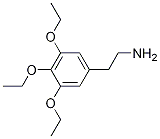 3,4,5-Triethoxyphenethylamine Structure