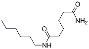 N-hexylhexanediamide Structure