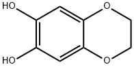 1,4-벤조디옥산-6,7-디올 구조식 이미지