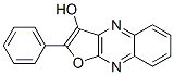 Furo[2,3-b]quinoxalin-3-ol,  2-phenyl- Structure