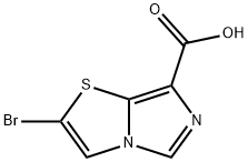 2-BroMoiMidazo[5,1-b]thiazole-7-carboxylic acid Structure