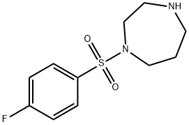 1-(4-Fluorophenylsulfonyl)hoMopiperazine, 95% Structure