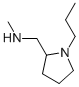 METHYL[(1-PROPYLPYRROLIDIN-2-YL)METHYL]AMINE Structure